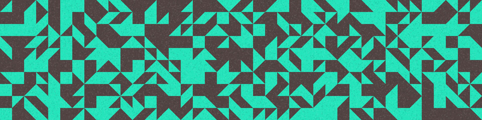 Abstract Geometric Pattern generative computational art illustration