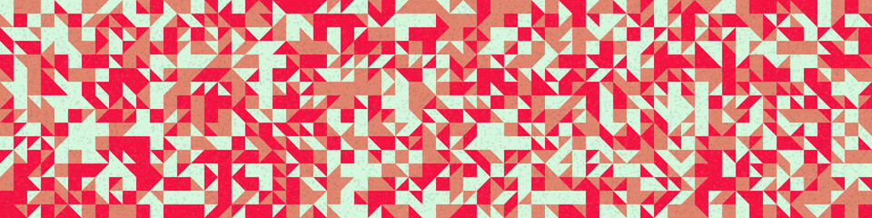 Abstract Geometric Pattern generative computational art illustration