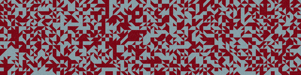 Abstract Geometric Pattern generative computational art illustration