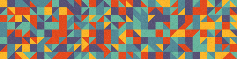 Abstract Geometric Pattern generative computational art illustration
