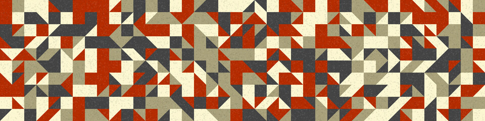 Abstract Geometric Pattern generative computational art illustration