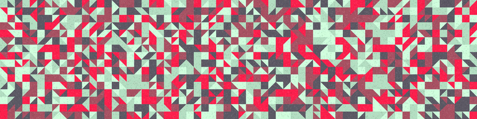 Abstract Geometric Pattern generative computational art illustration