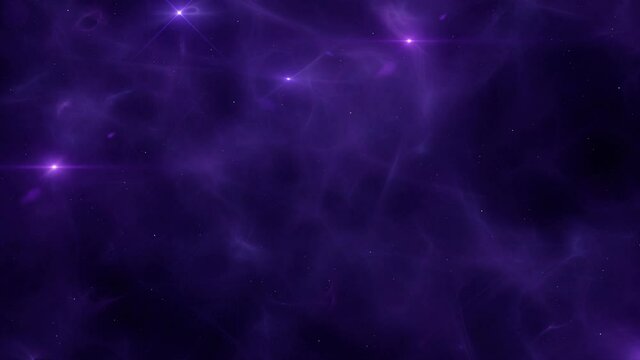 Deep space background, 3d Animation