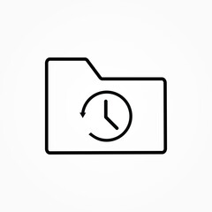 history folder icon design 