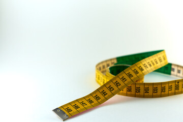 The centimeter is isolated on a white background.