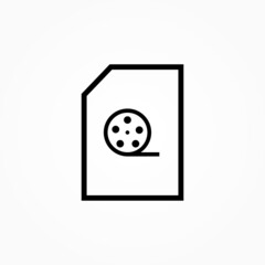 film storyline sign icon