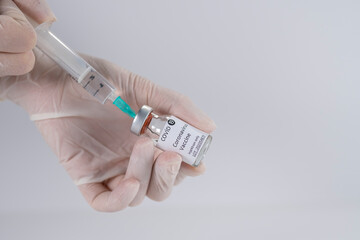 hand held covid 19 vaccine