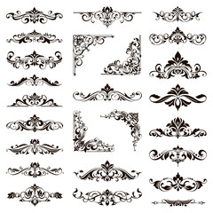 Vintage background mandala card with golden lace ornaments and art deco floral decorative elements