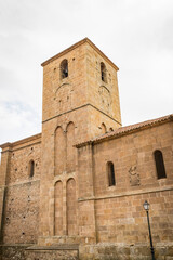 Fototapeta na wymiar Roman Church of Santo Domingo in Soria city, Castile and Leon, Spain