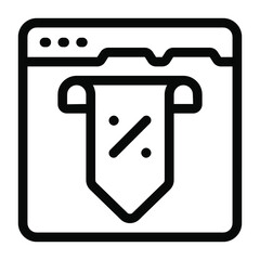 
Discount badge icon in trendy design, web discount vector 
