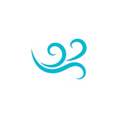 Natural Water wave Logo
