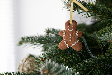 Christmas tree decoration, gingerbread man
