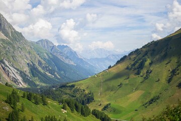 Naklejka na ściany i meble Swiss mountains
