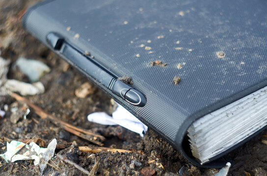 Black business case on junkyard