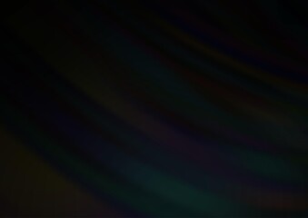 Dark Silver, Gray vector template with abstract lines.