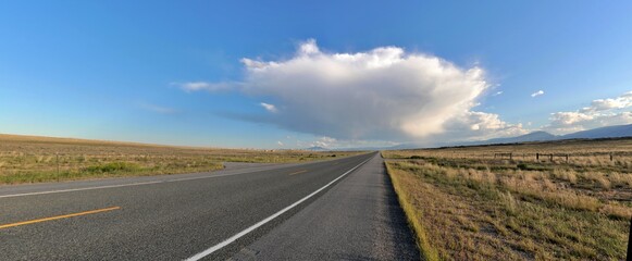 road in the countryside