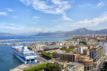Fototapeta na wymiar Beautiful view over the city of Palermo