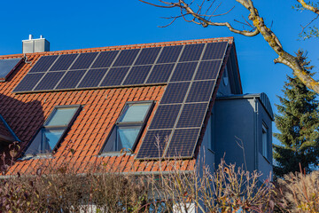 solar panel rooftop
