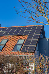 solar panel rooftop