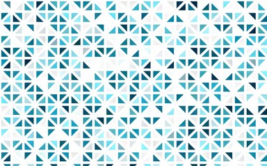 Light BLUE vector seamless cover in polygonal style.
