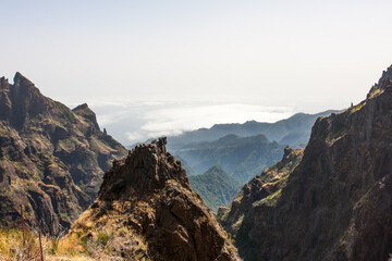 Berglandschaft auf Madeira