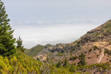 Berglandschaft auf Madeira