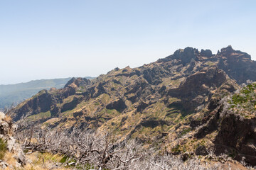 Fototapeta na wymiar Berge von Madeira