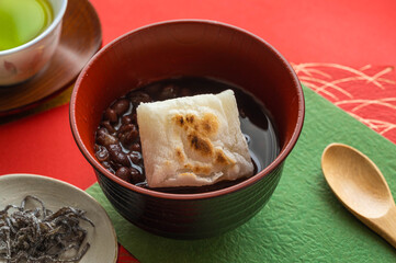 粒あんのおしるこ