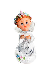 Isolates of Christmas toys vintage