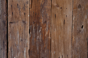 Naklejka premium Vintage rustic wooden planks background