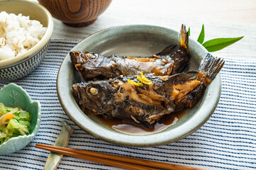 煮魚　メバル