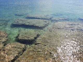 view of a island