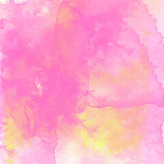 Abstract vector hand-drawn watercolor background. Colourful template. There is blank place for your text.