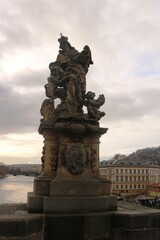 Die Figuren der Karlsbr&uuml;cke (Prag)