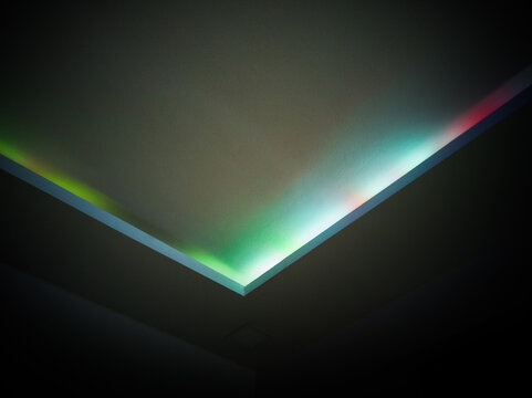 Ceiling design(POP) - abstract light background
