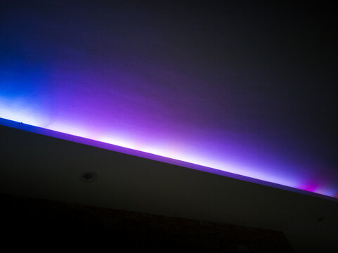 Ceiling design(POP) - abstract light background