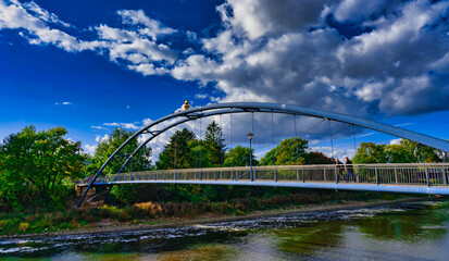 Fototapeta premium Rattenbrücke Hameln