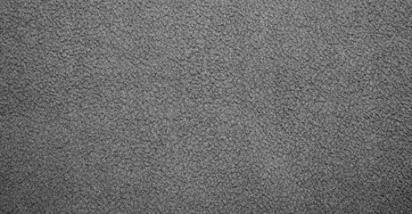 Grey fleece fabric.The texture of the fleece is gray.The Background is gray fleece. © begun1983