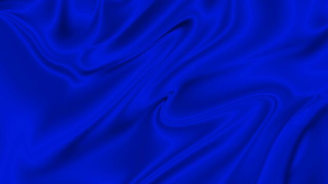 abstract blue color liquid animation or wave footage clip