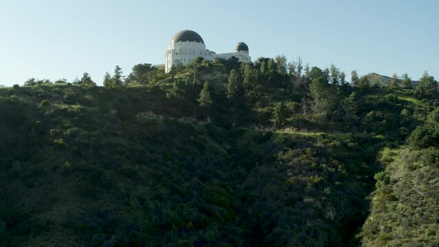 Griffith Observatory Covid-19 aerial 11