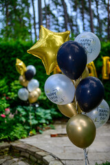 Decoration balloons for birthday