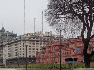 Pink House presidential palace of Argentina - 400418732