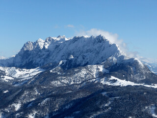 Fototapeta na wymiar Wilder Kaiser mountain range, Tyrol, Austria
