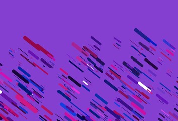 Light Blue, Red vector background with straight lines.