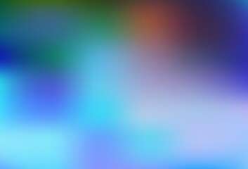 Light Blue, Green vector abstract blurred layout.