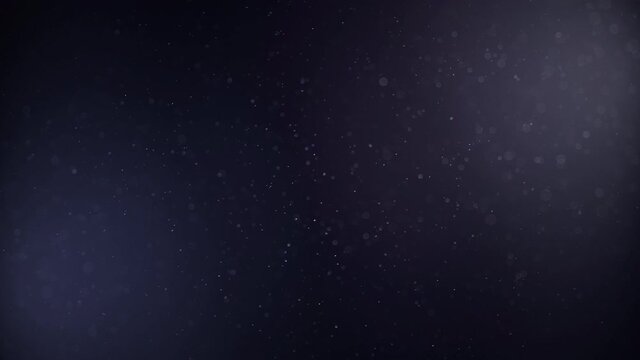 Dust Particles. Small real dust particles floats.