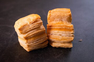 coffee in the office with criollitos puff pastry biscuits bill of flour and fat typical and traditional of Córdoba