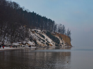 Orłowski cliff, Gdynia, Pomerania, Poland
