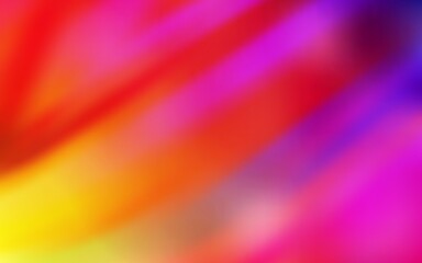 Light Pink, Yellow vector blurred and colored pattern. Colorful illustration in abstract style with gradient. Background for a cell phone.