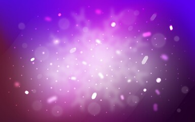 Obraz premium Light Orange vector layout with bright stars. Decorative shining illustration with stars on abstract template. The pattern can be used for wrapping gifts.